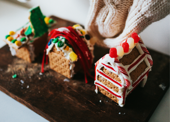 Make a gingerbread House on Christmas Eve with the family.