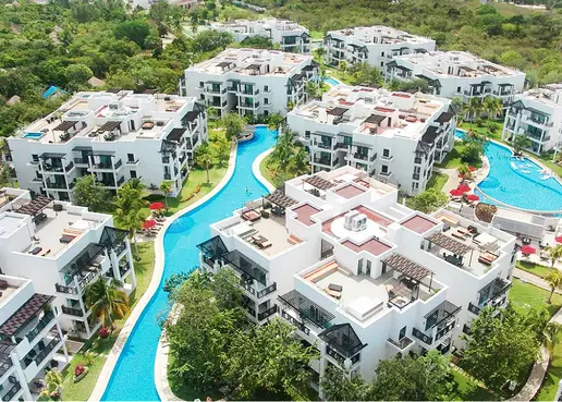 The Gives Beach Hotel & Residence in Mexico.
